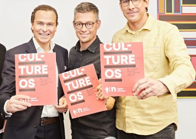 Ansgar Heise (CEO Heise Gruppe), Andy Lenz (Founder t3n), Jan Christe (Founder t3n)